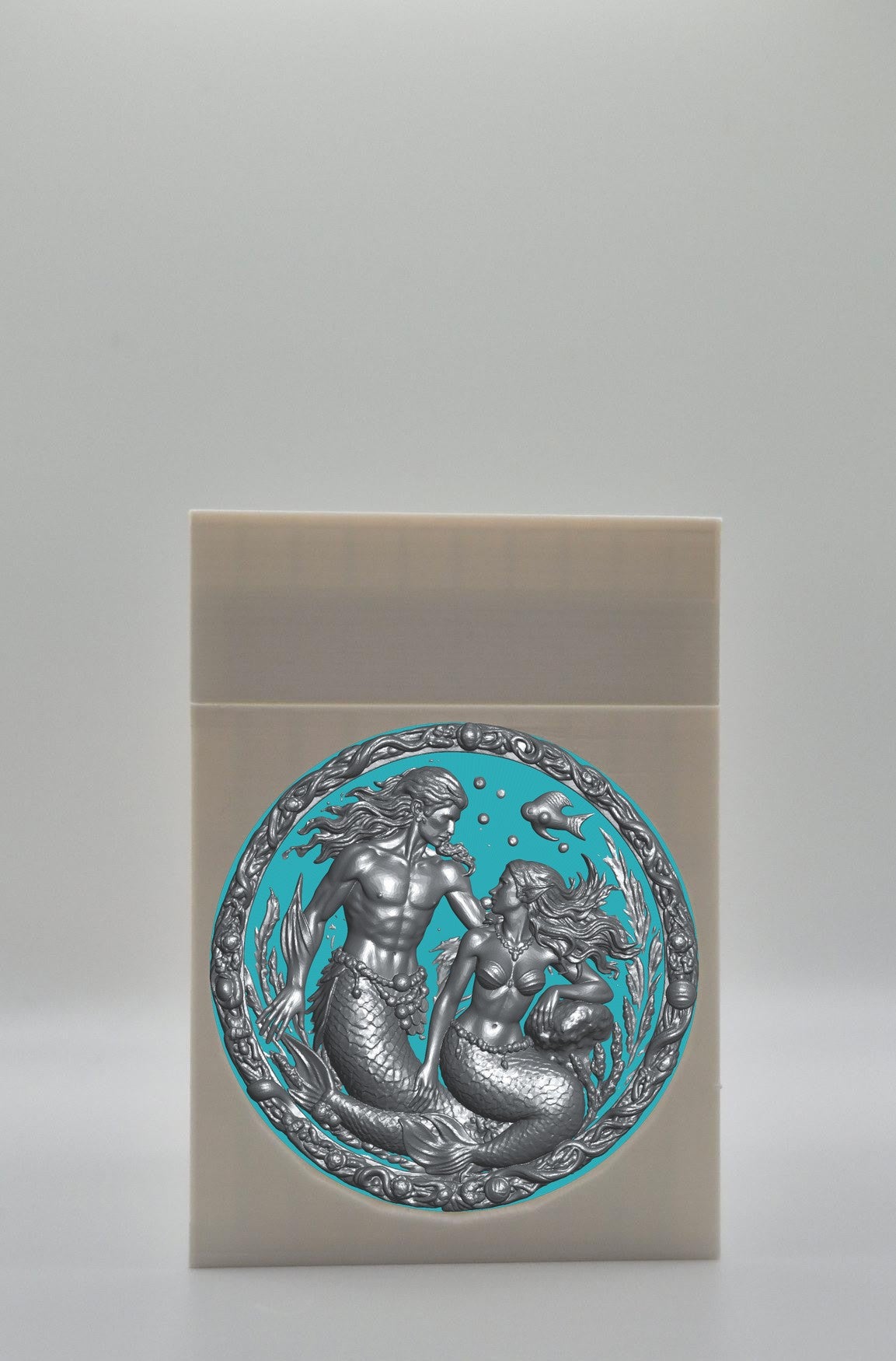 Merfolk Card Box — White