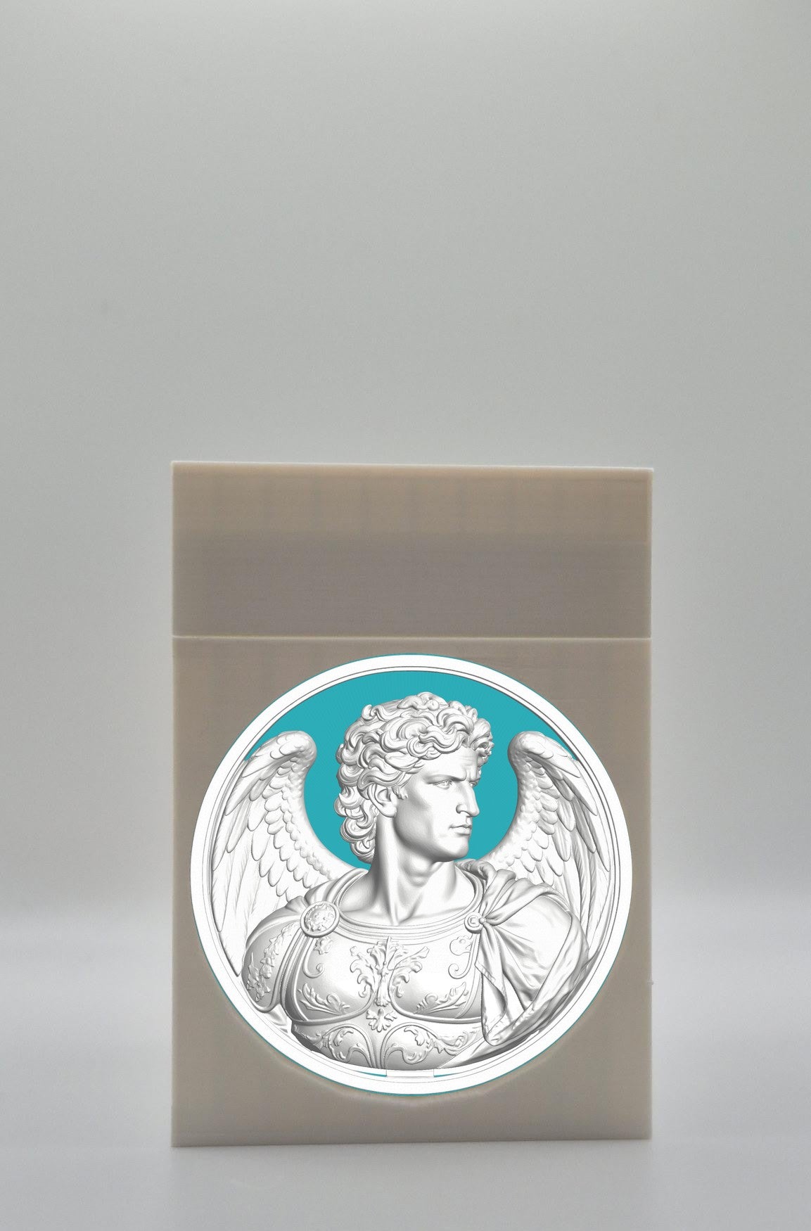 Angel Card Box — White