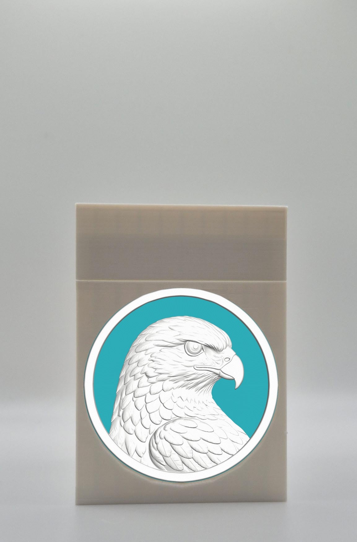Eagle Card Box — White