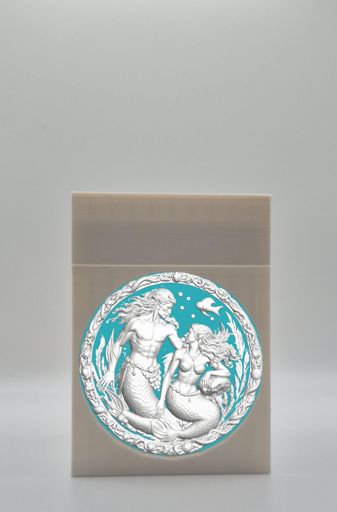 Merfolk Card Box — White