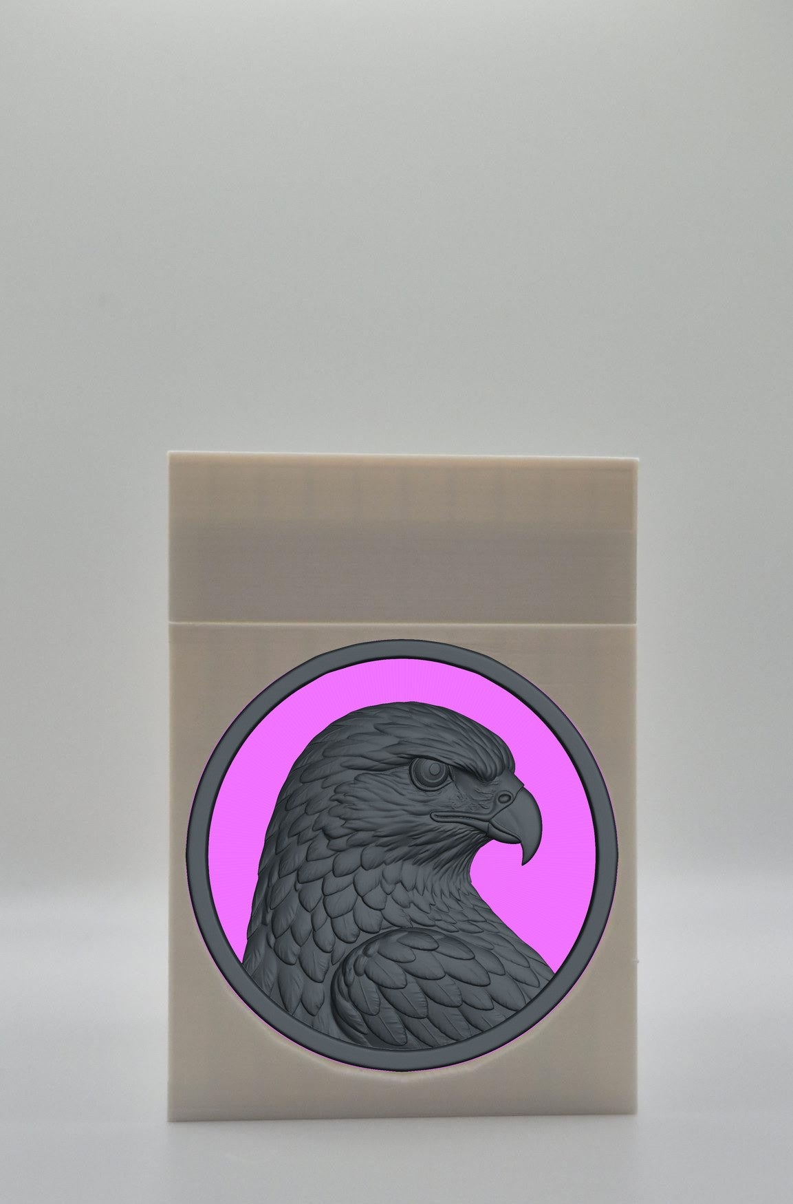 Eagle Card Box — White