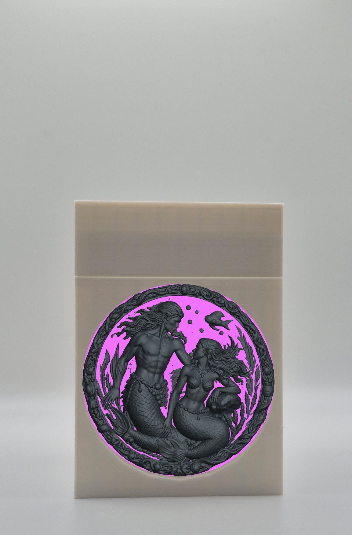 Merfolk Card Box — White