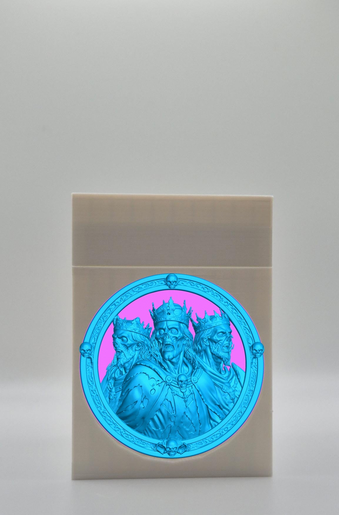 Zombie King Card Box — White