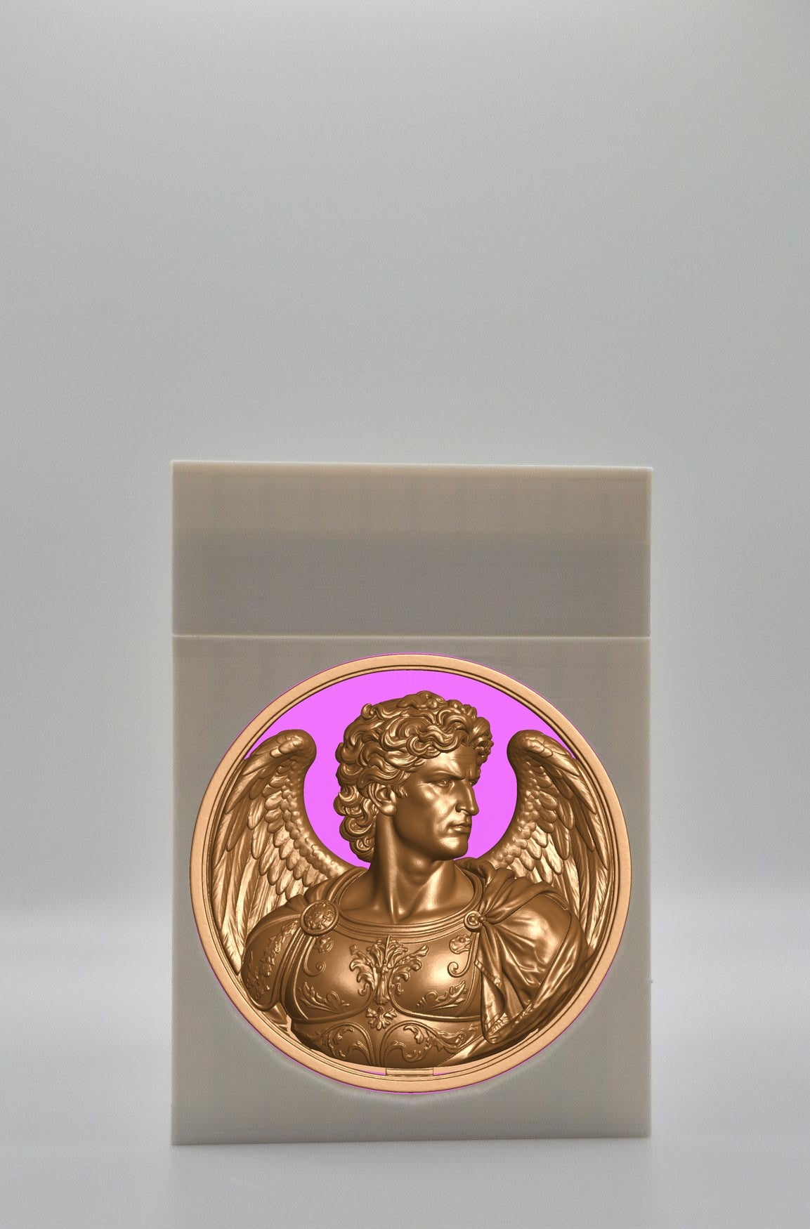 Angel Card Box — White