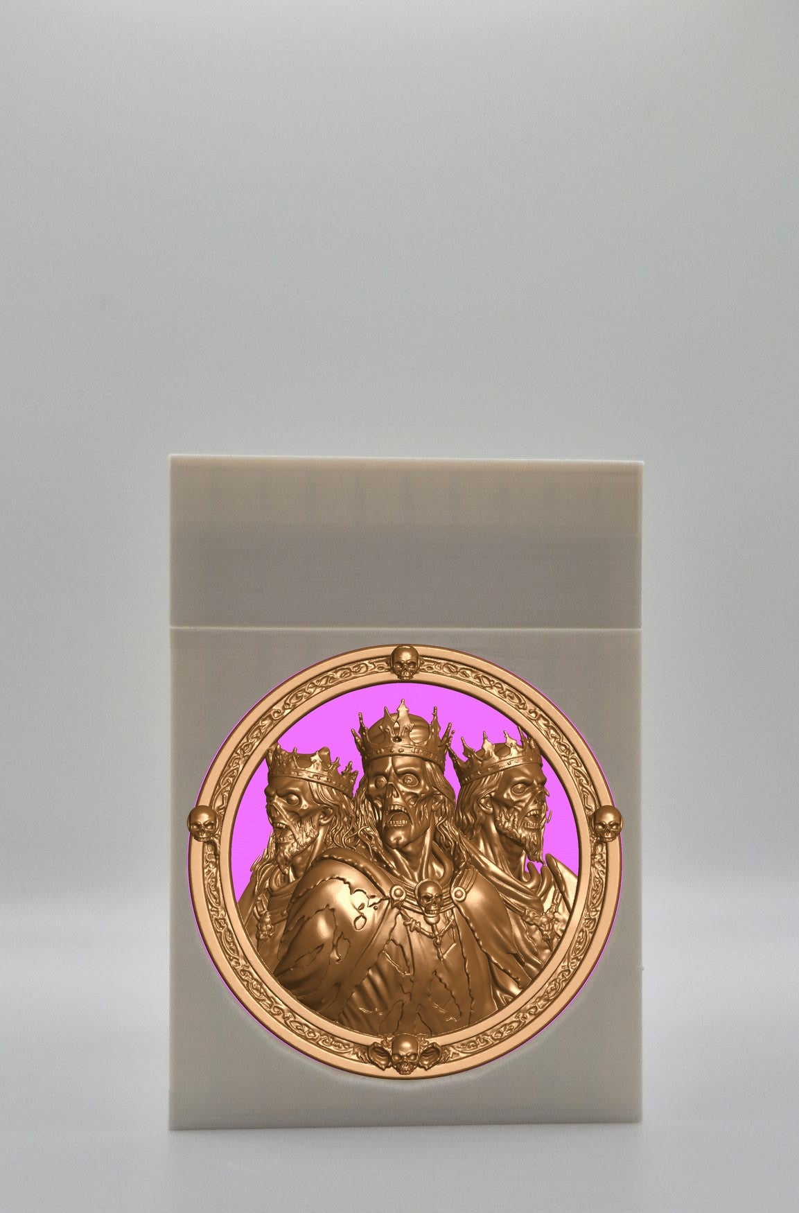 Zombie King Card Box — White