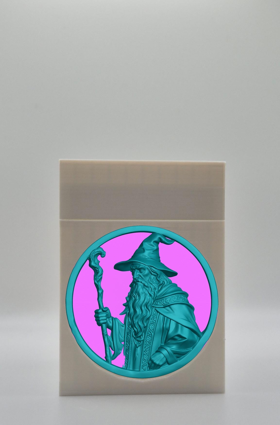 Wizard Card Box — White