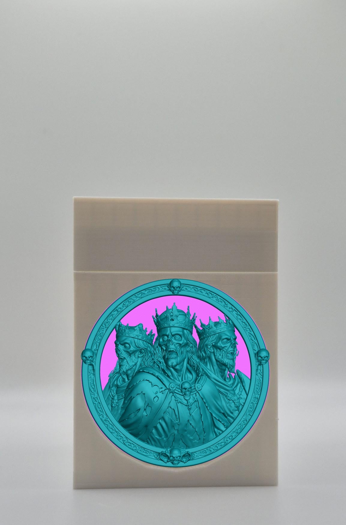 Zombie King Card Box — White