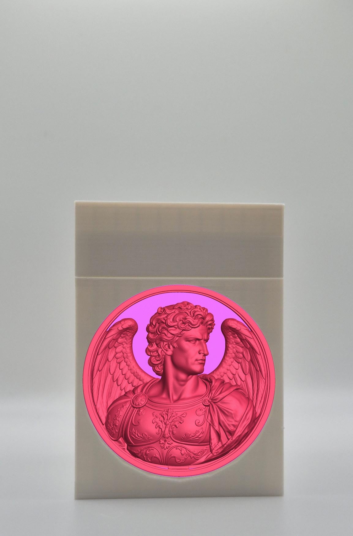 Angel Card Box — White