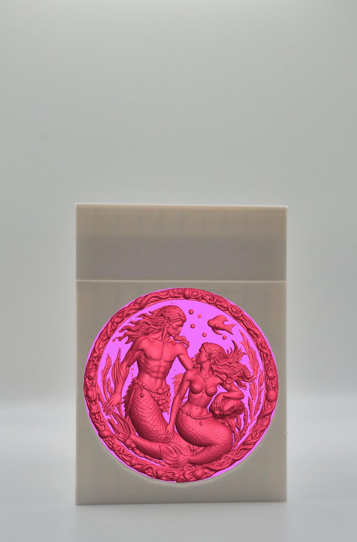 Merfolk Card Box — White