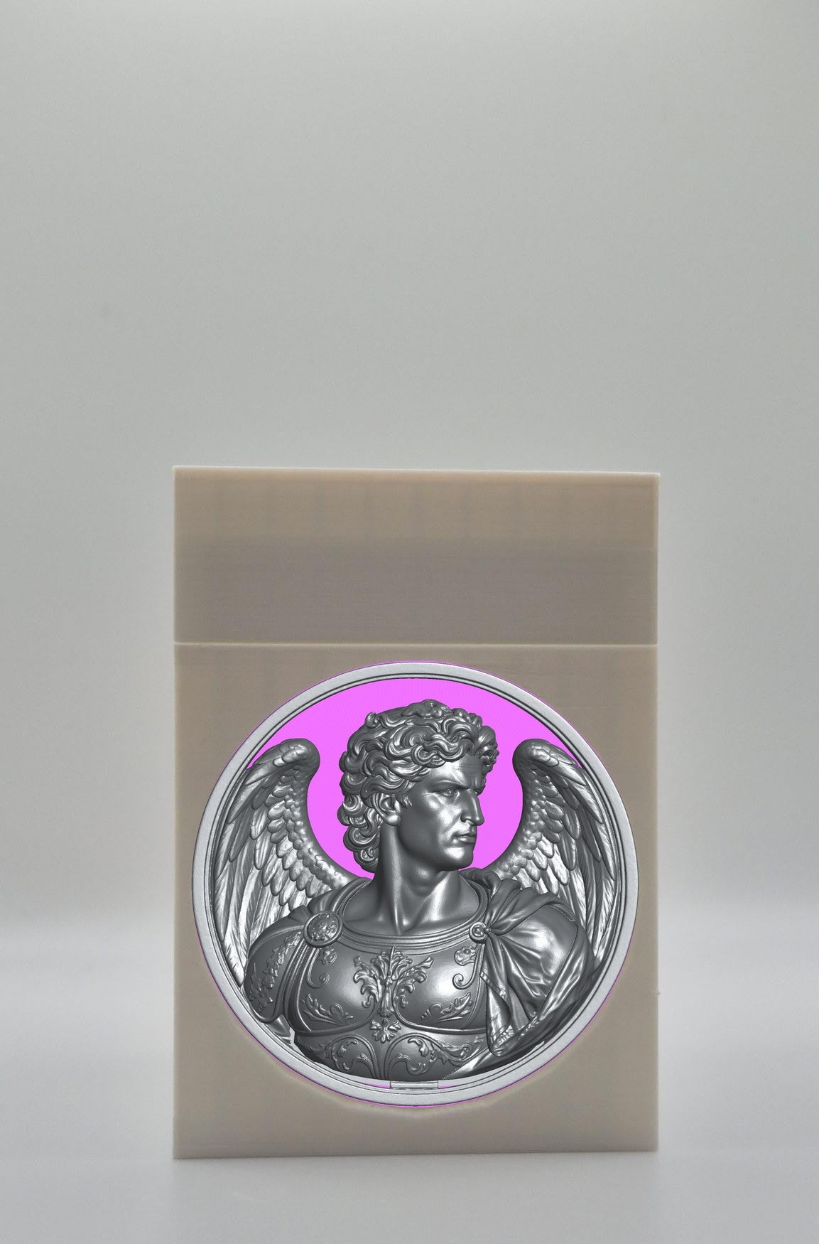 Angel Card Box — White