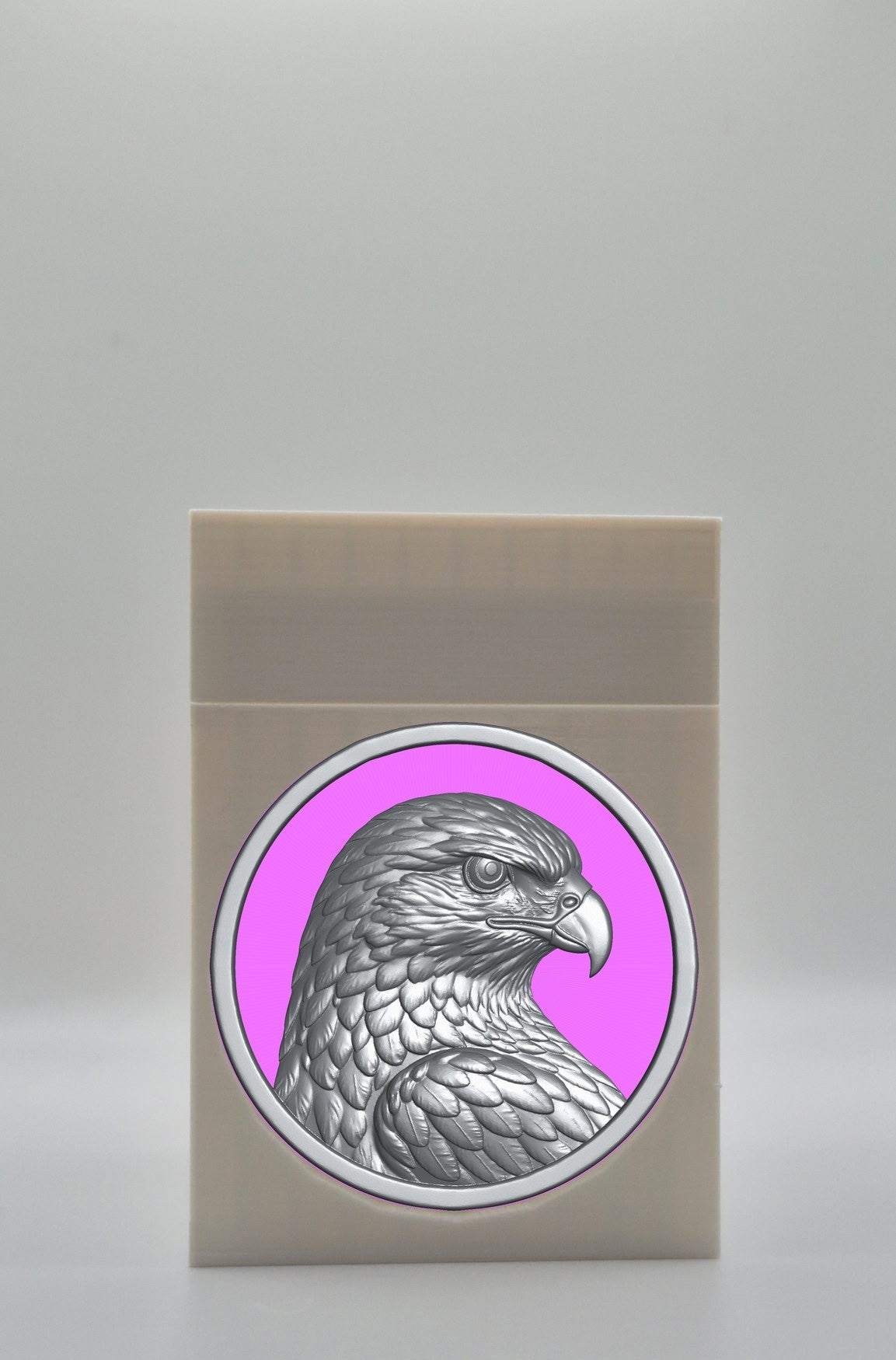 Eagle Card Box — White