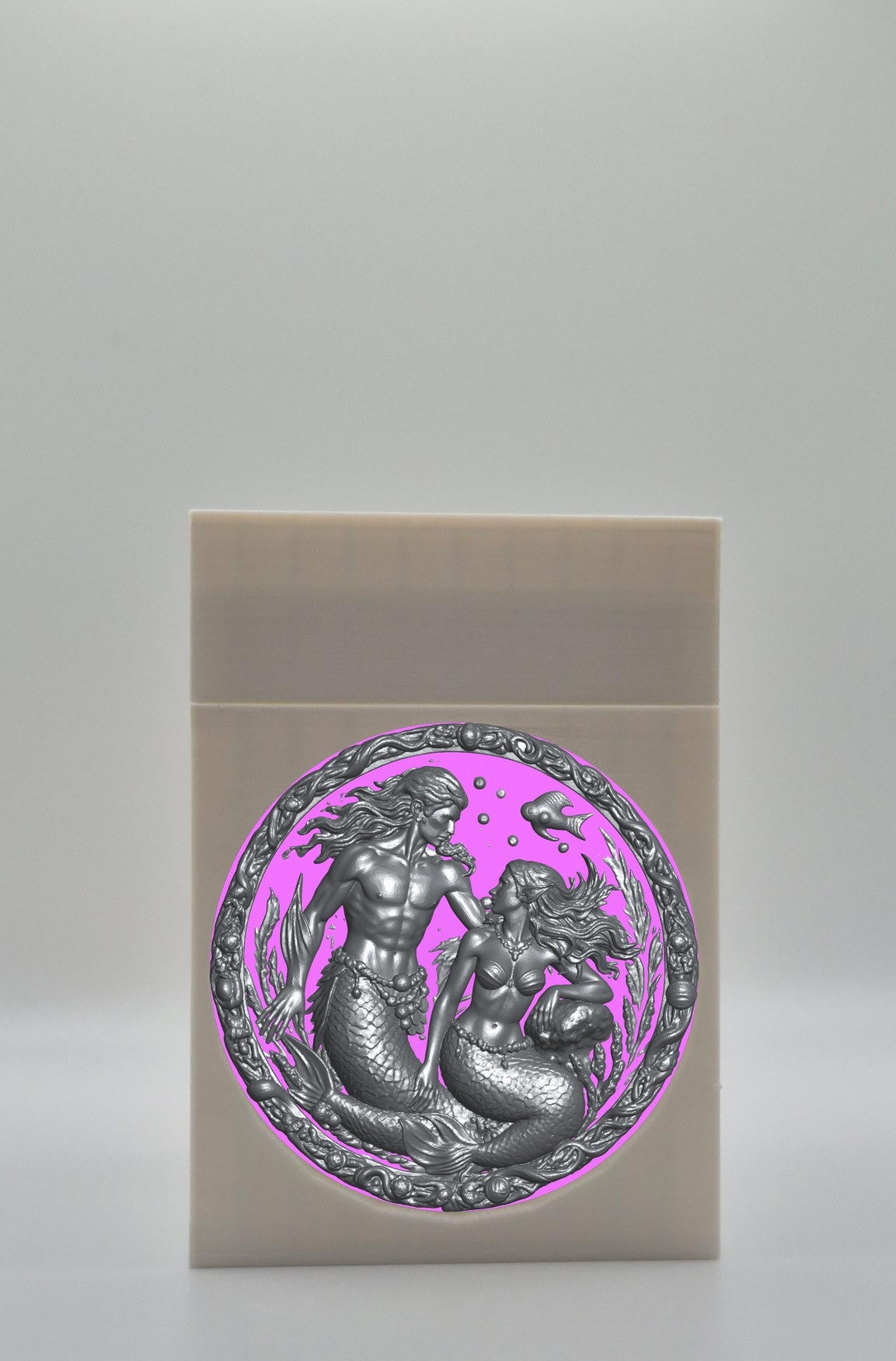 Merfolk Card Box — White
