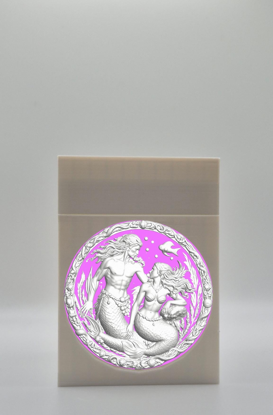 Merfolk Card Box — White
