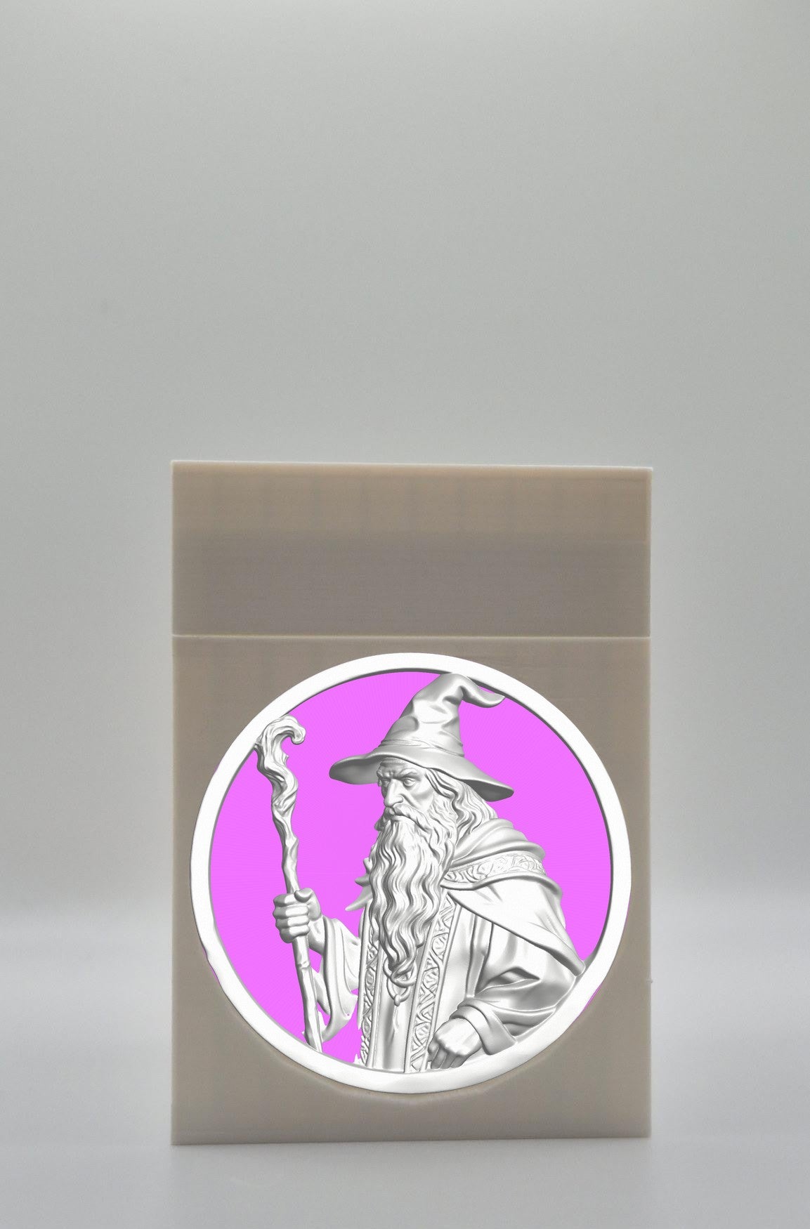 Wizard Card Box — White