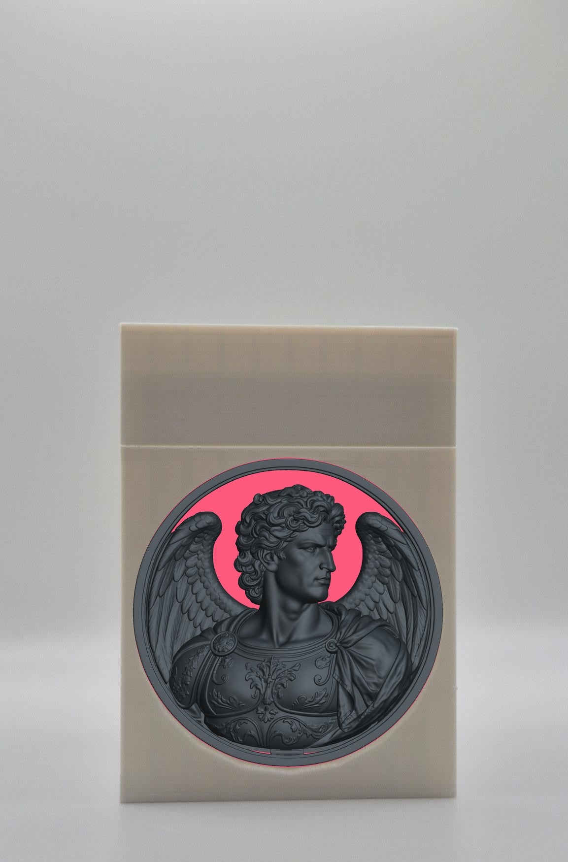 Angel Card Box — White