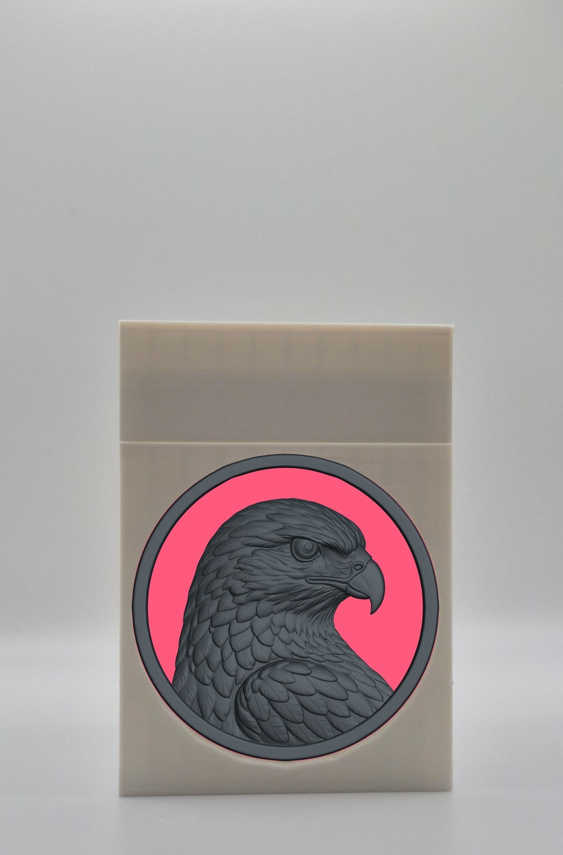 Eagle Card Box — White