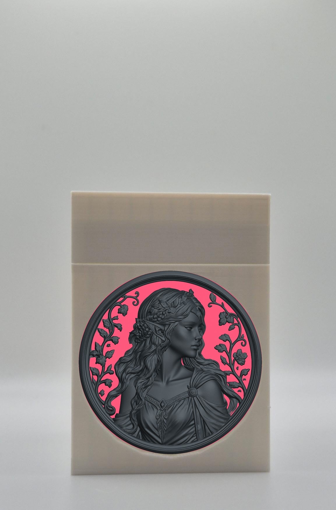 Elf Maiden Card Box — White