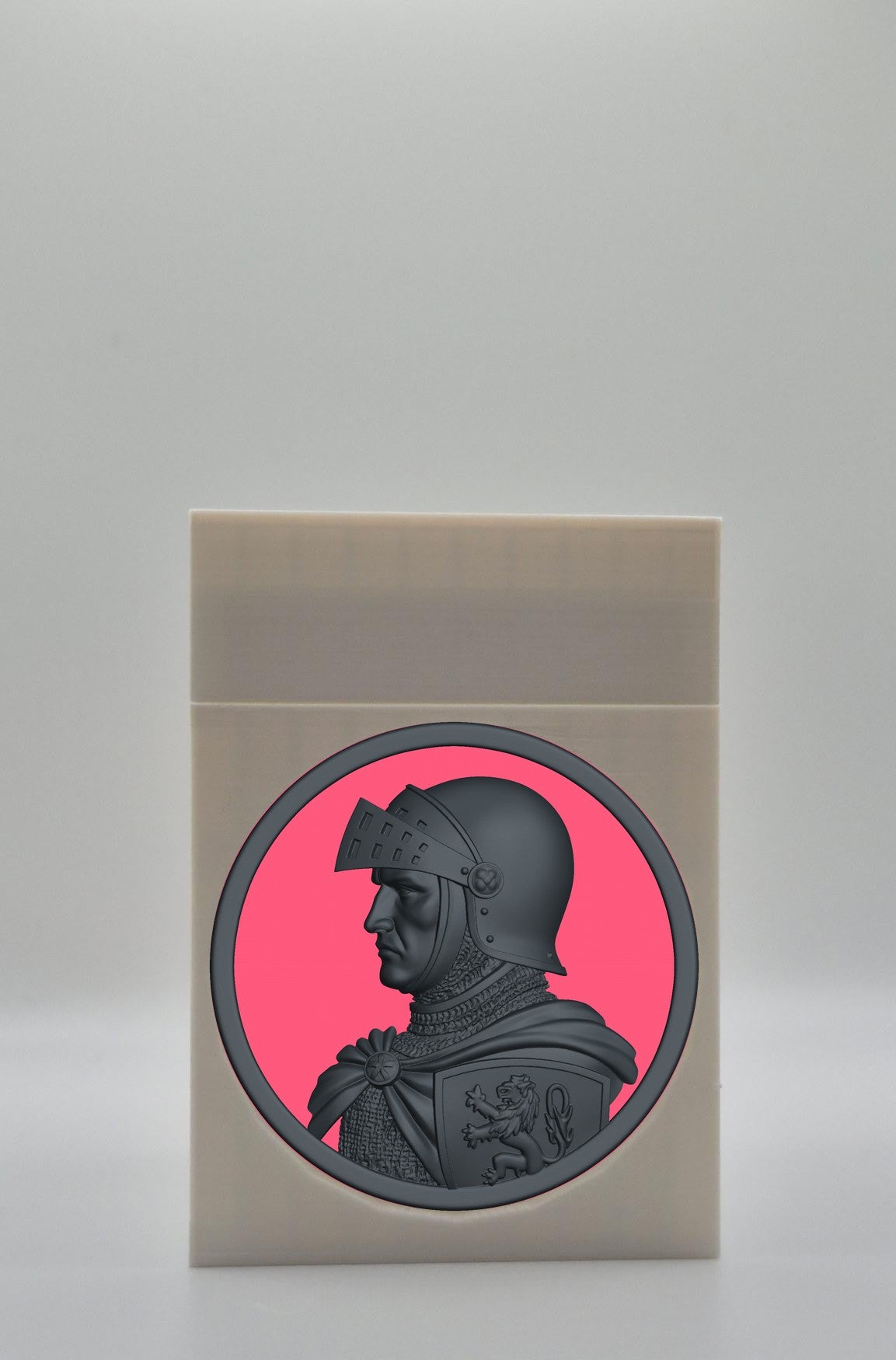 Knight Card Box — White