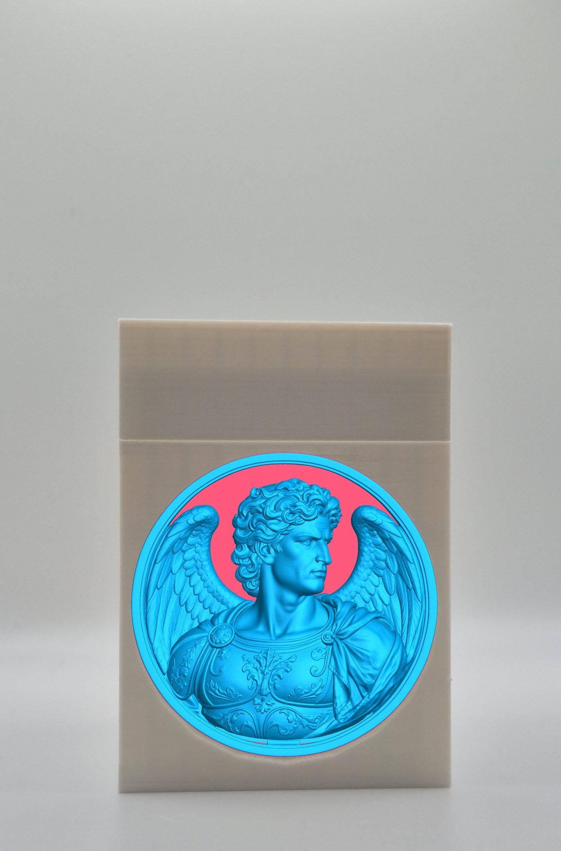 Angel Card Box — White