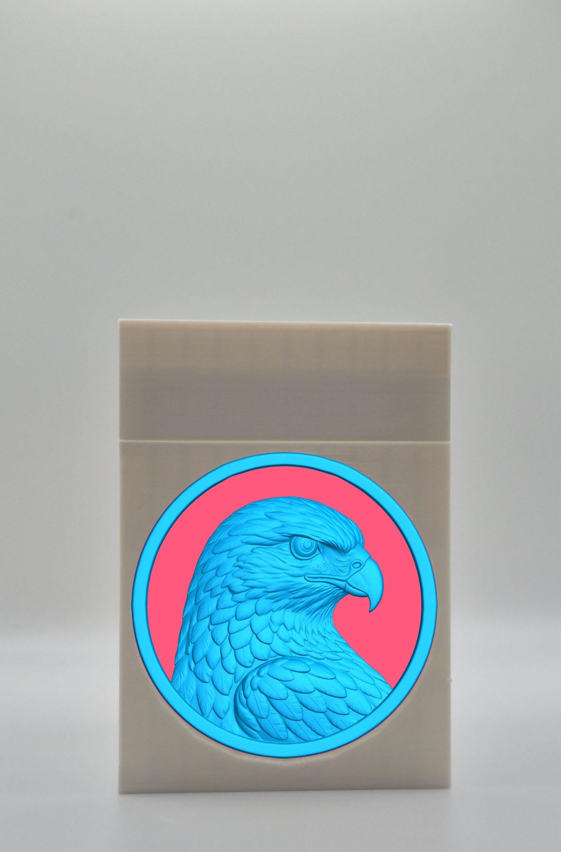 Eagle Card Box — White