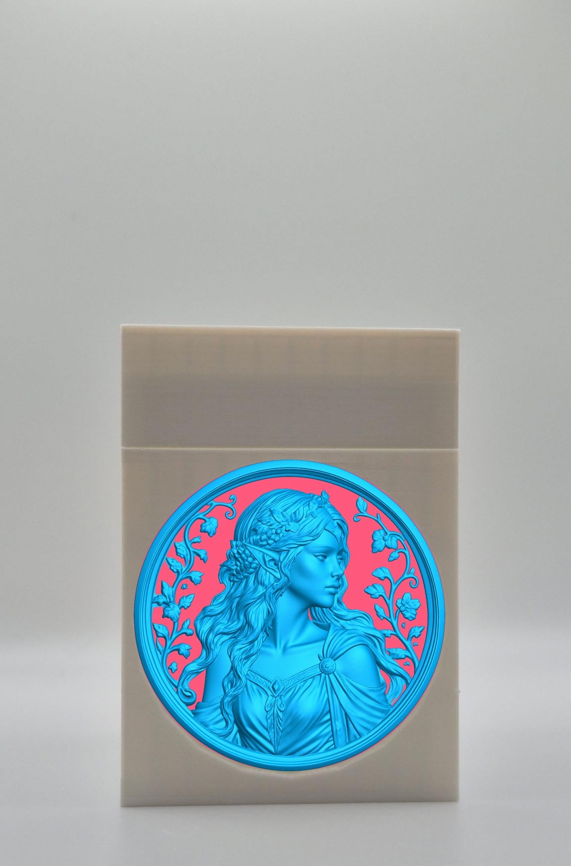 Elf Maiden Card Box — White