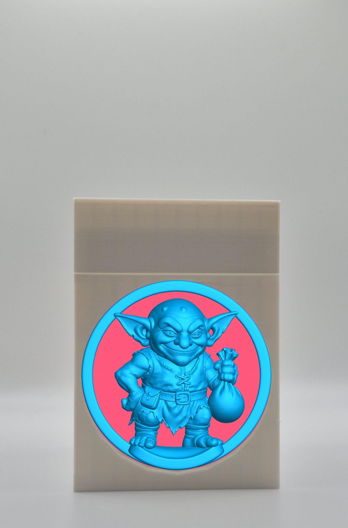 Greedy Goblin Card Box — White
