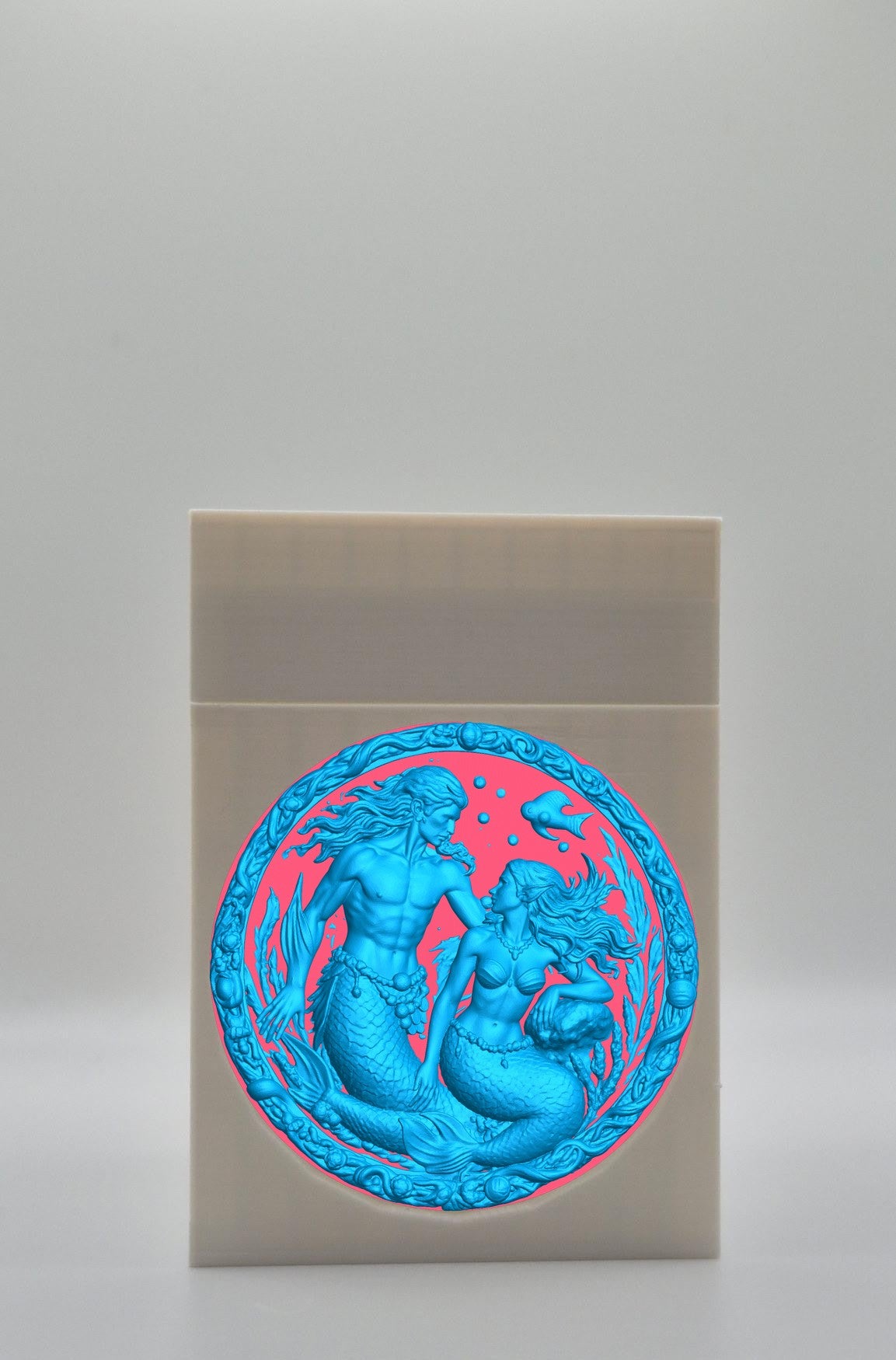 Merfolk Card Box — White