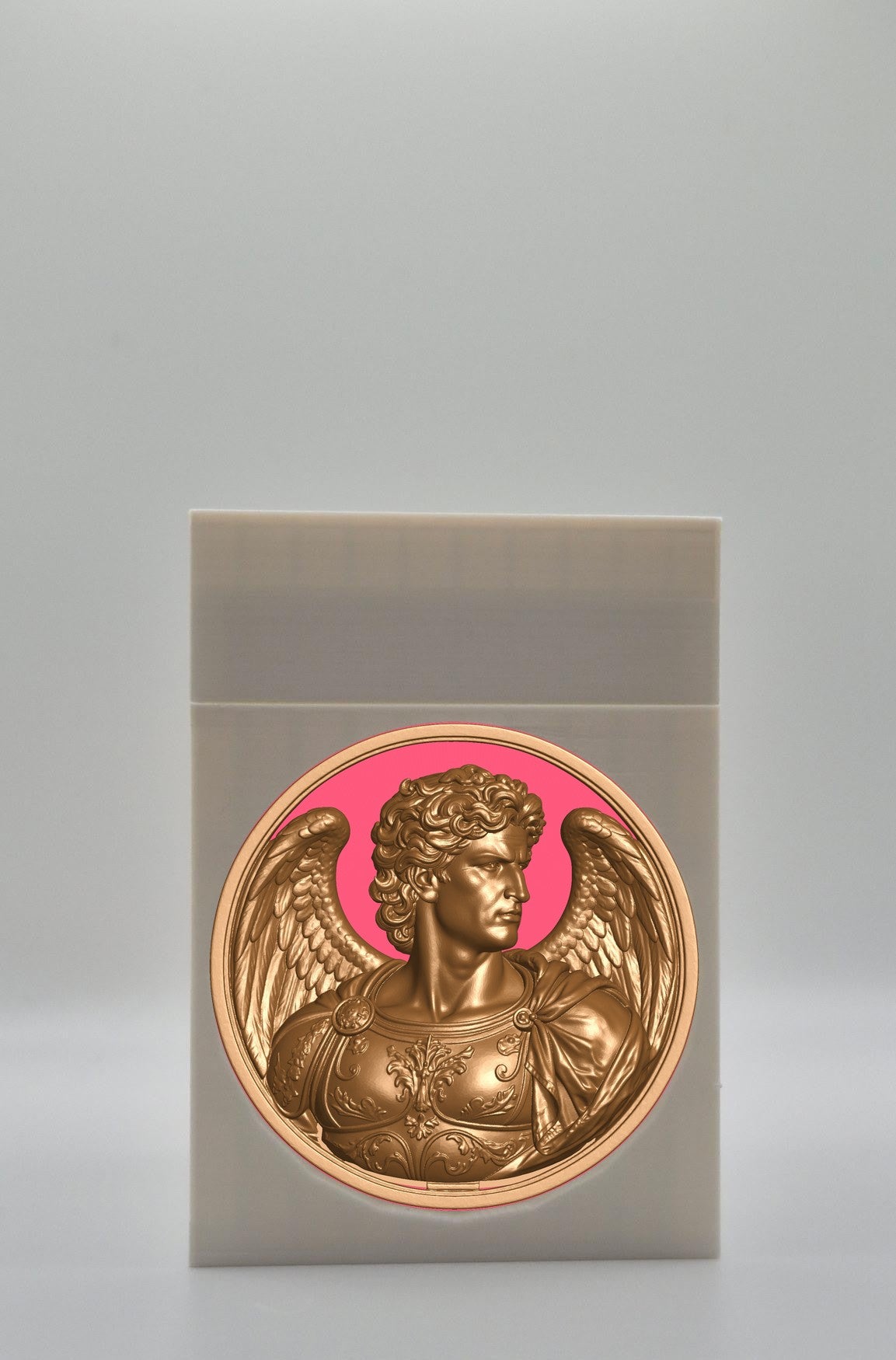 Angel Card Box — White