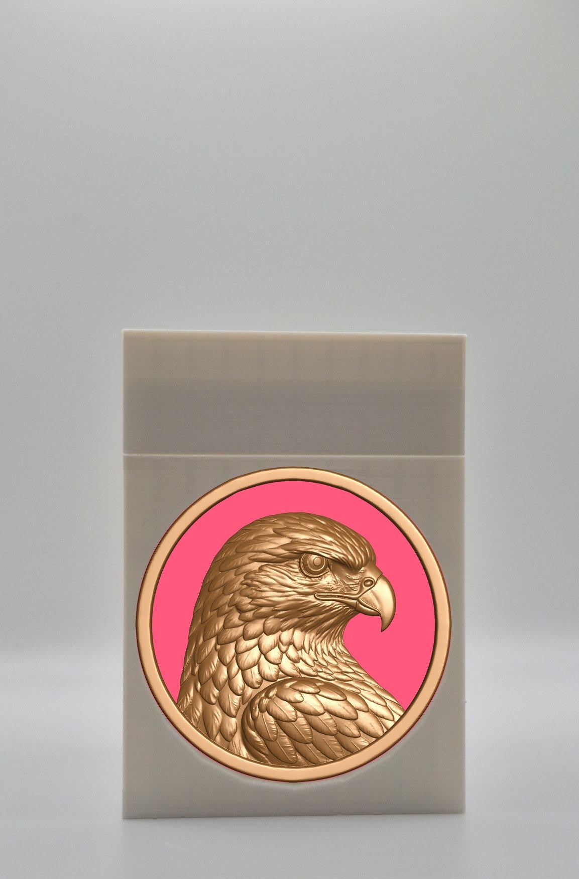Eagle Card Box — White