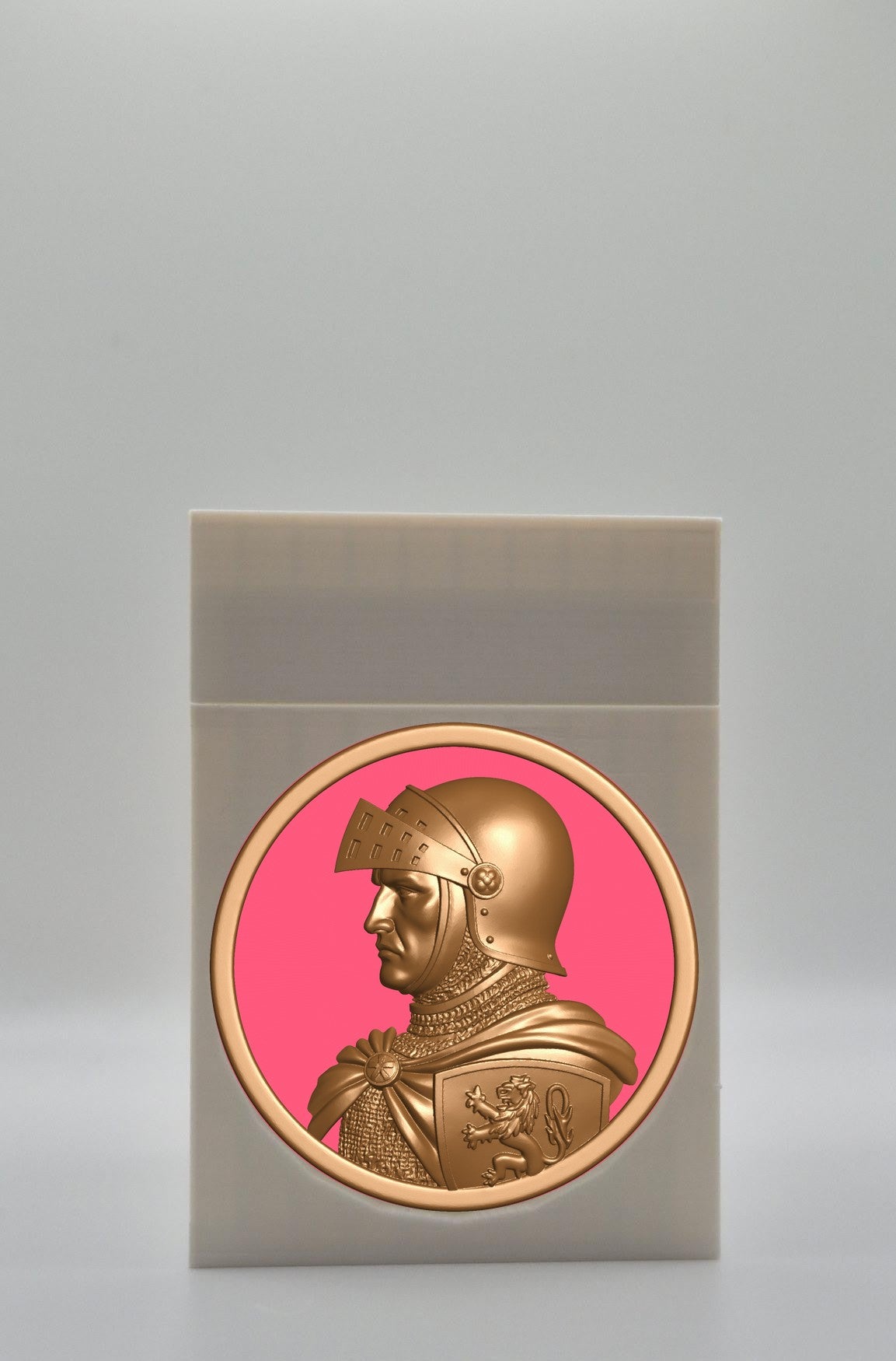 Knight Card Box — White