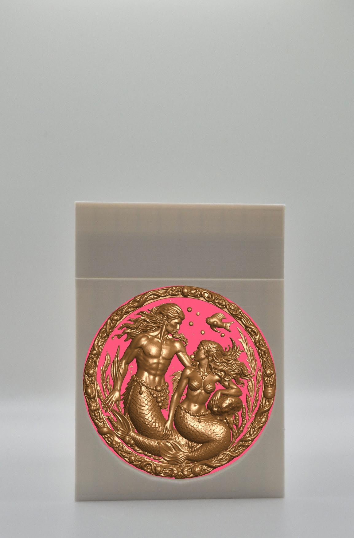 Merfolk Card Box — White