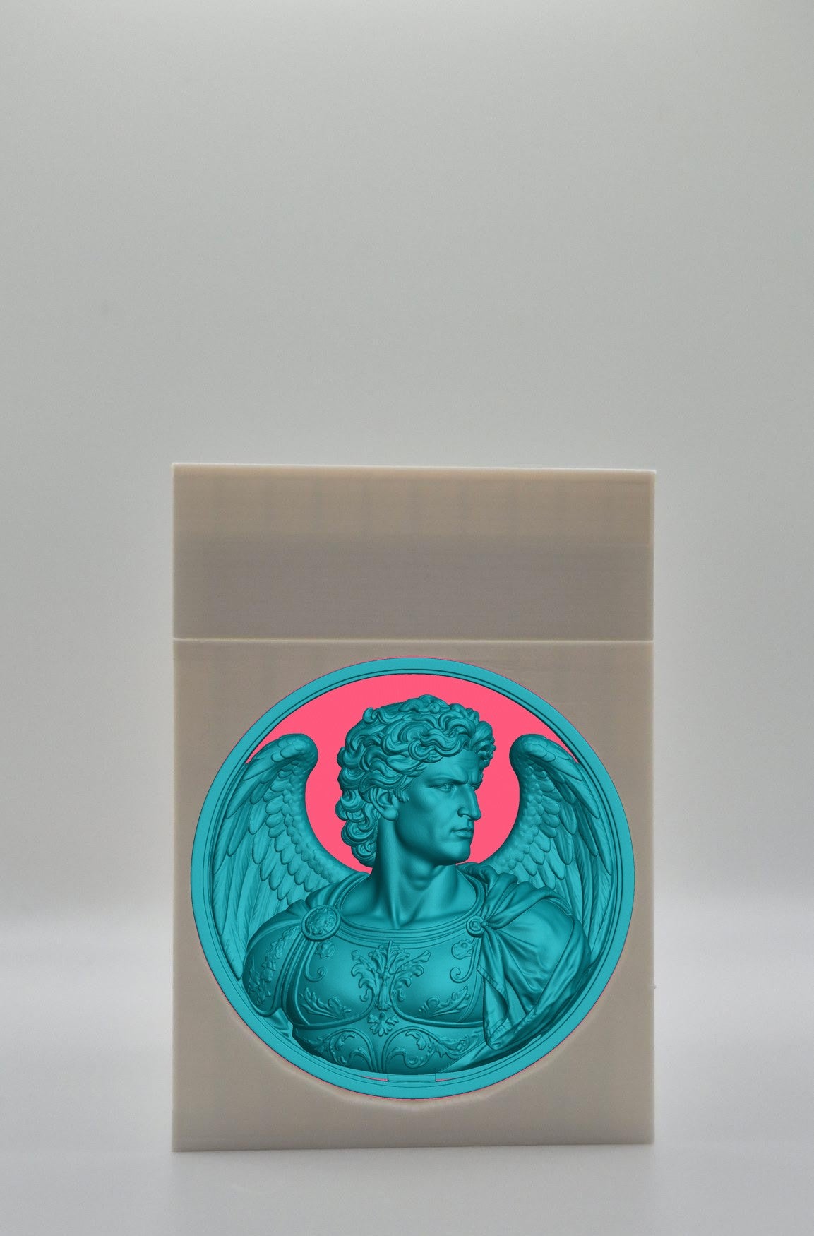 Angel Card Box — White