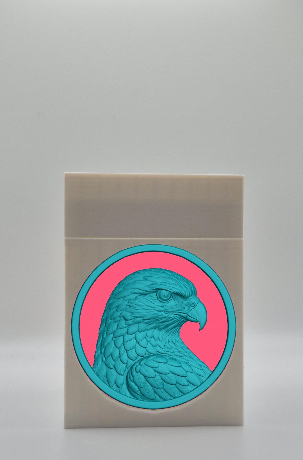 Eagle Card Box — White