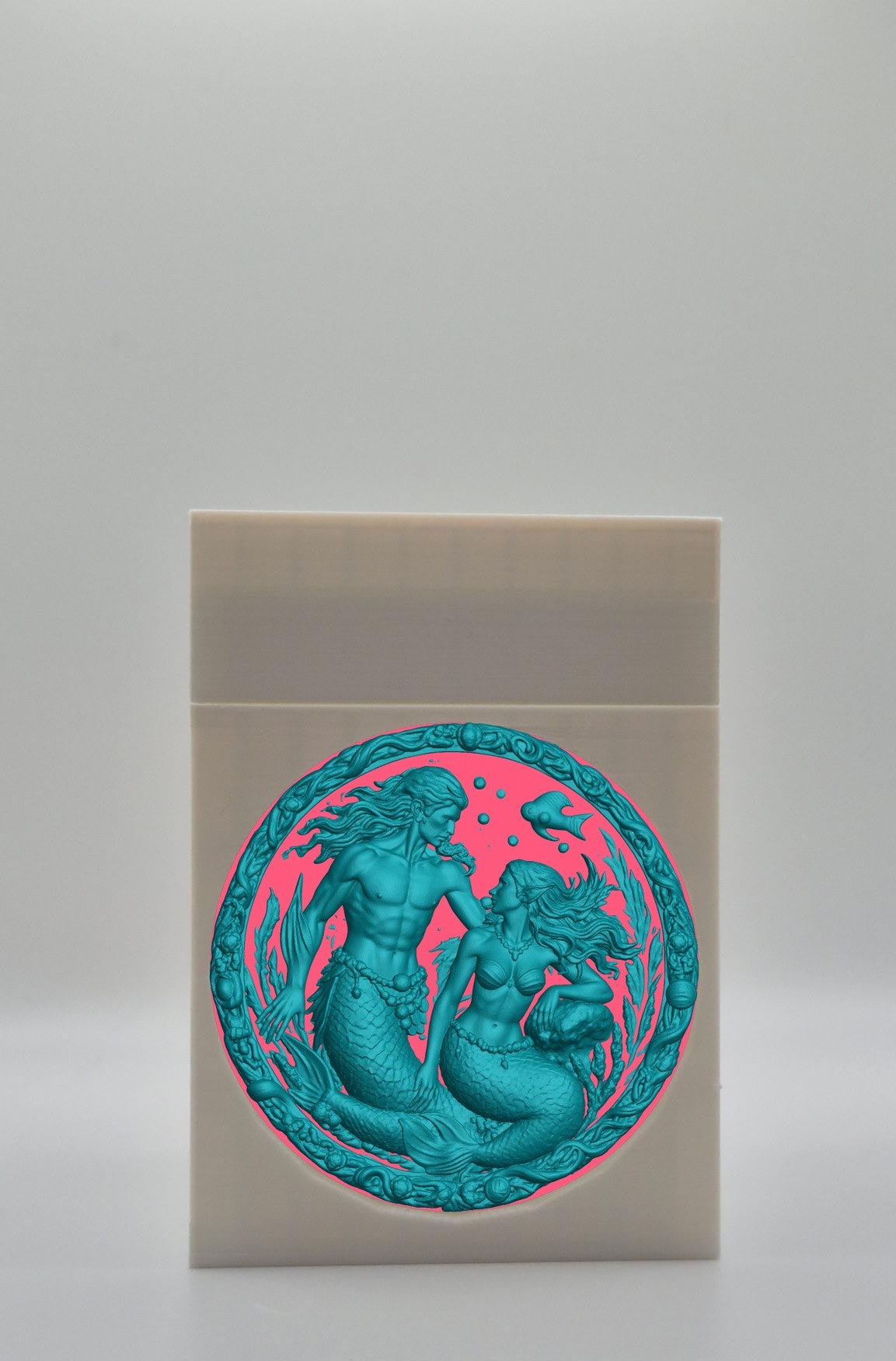 Merfolk Card Box — White