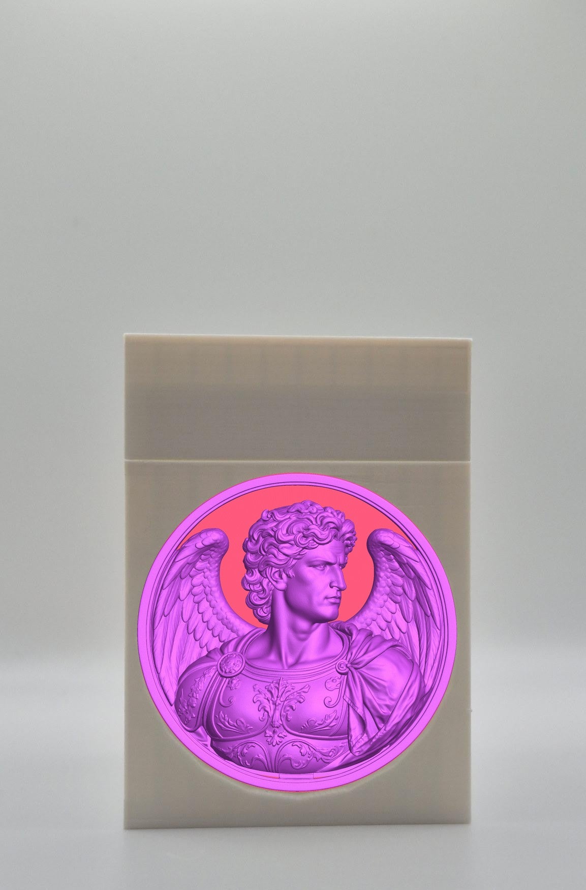 Angel Card Box — White