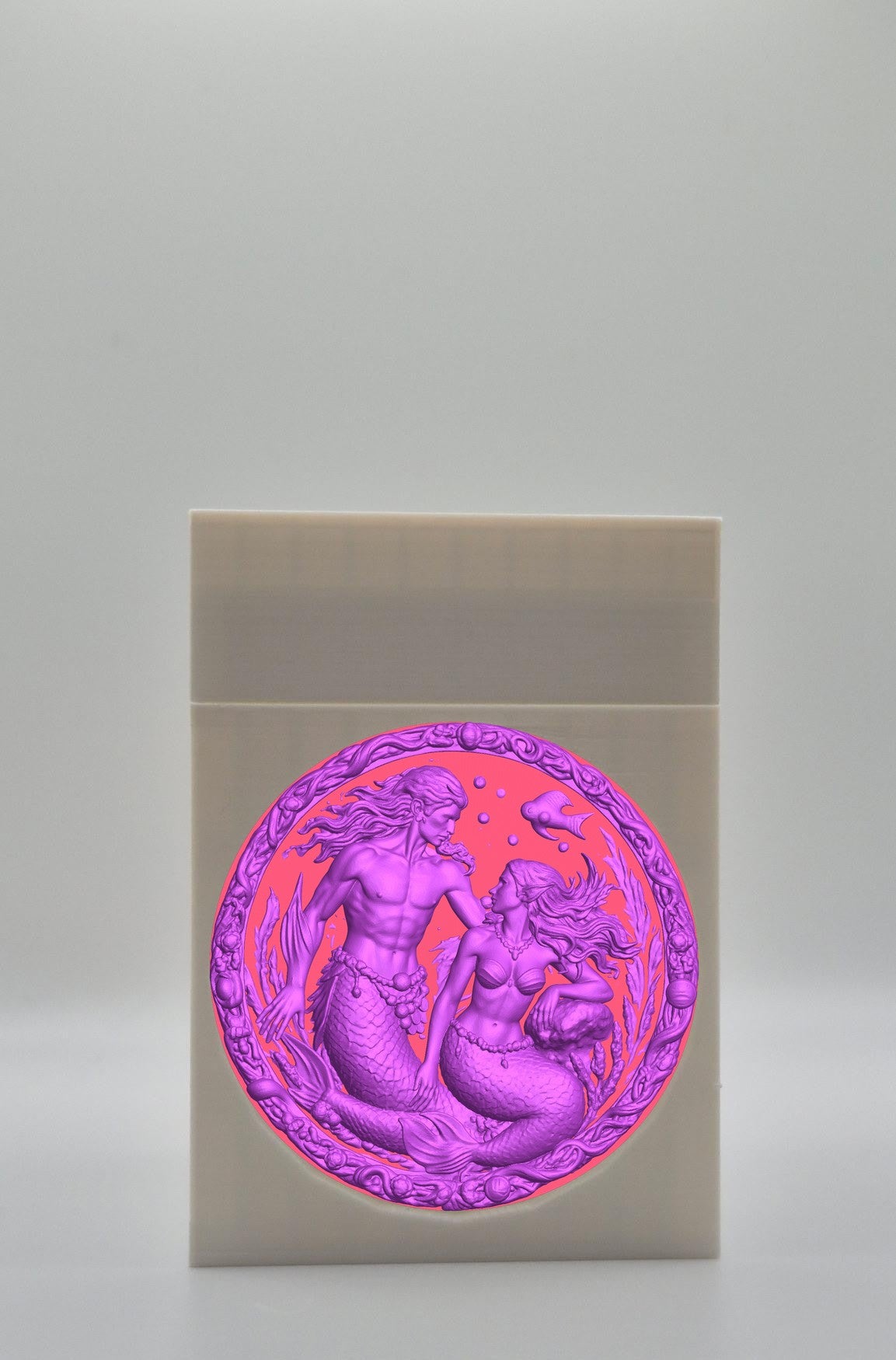 Merfolk Card Box — White
