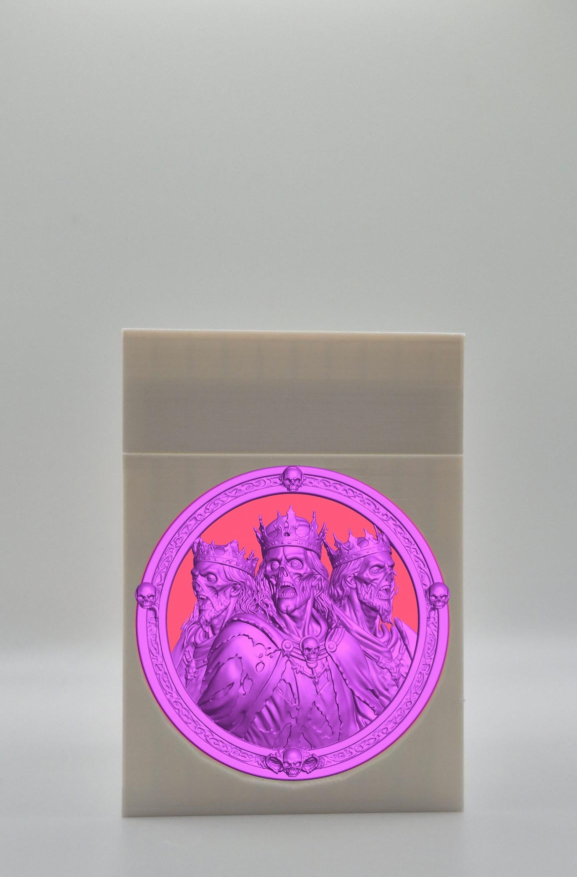 Zombie King Card Box — White
