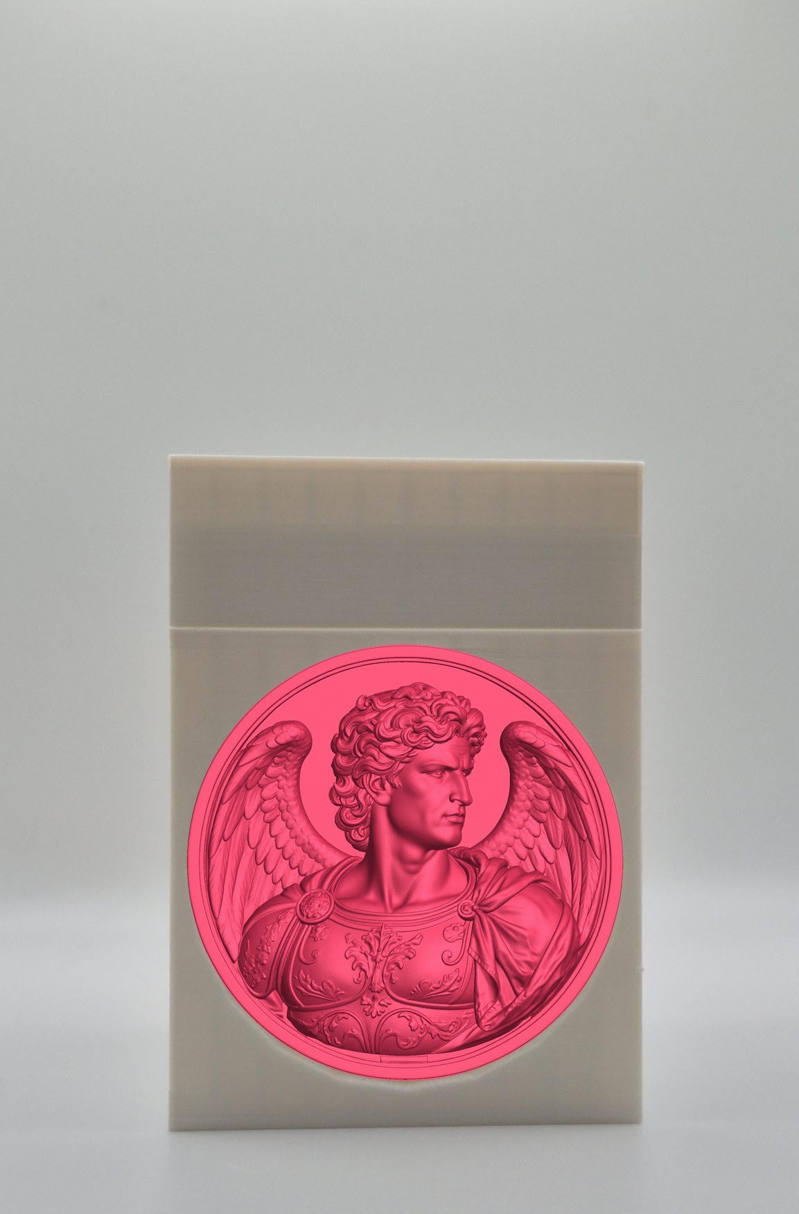 Angel Card Box — White