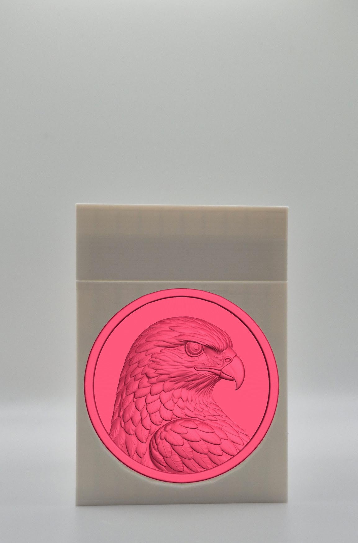 Eagle Card Box — White