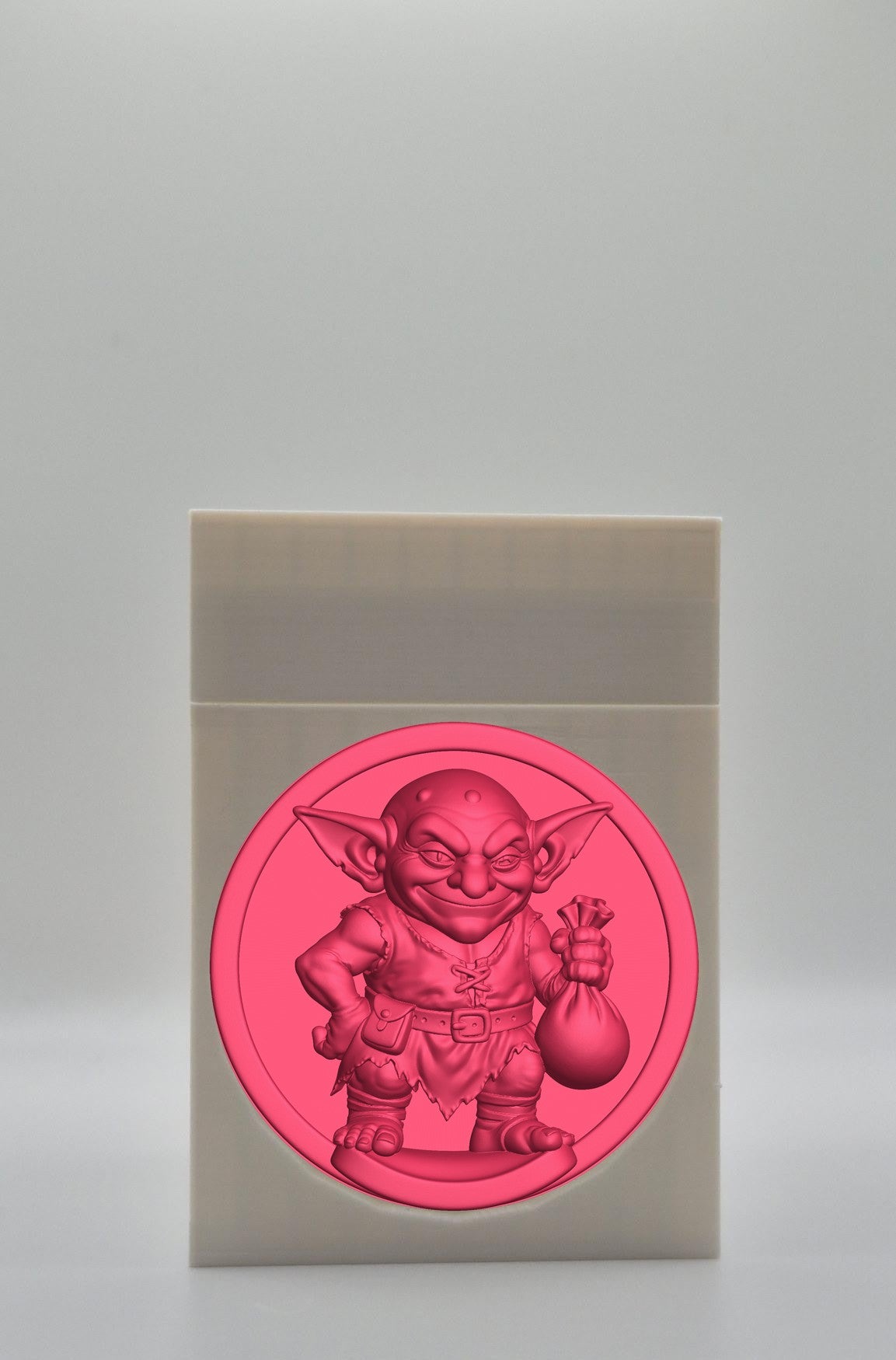 Greedy Goblin Card Box — White
