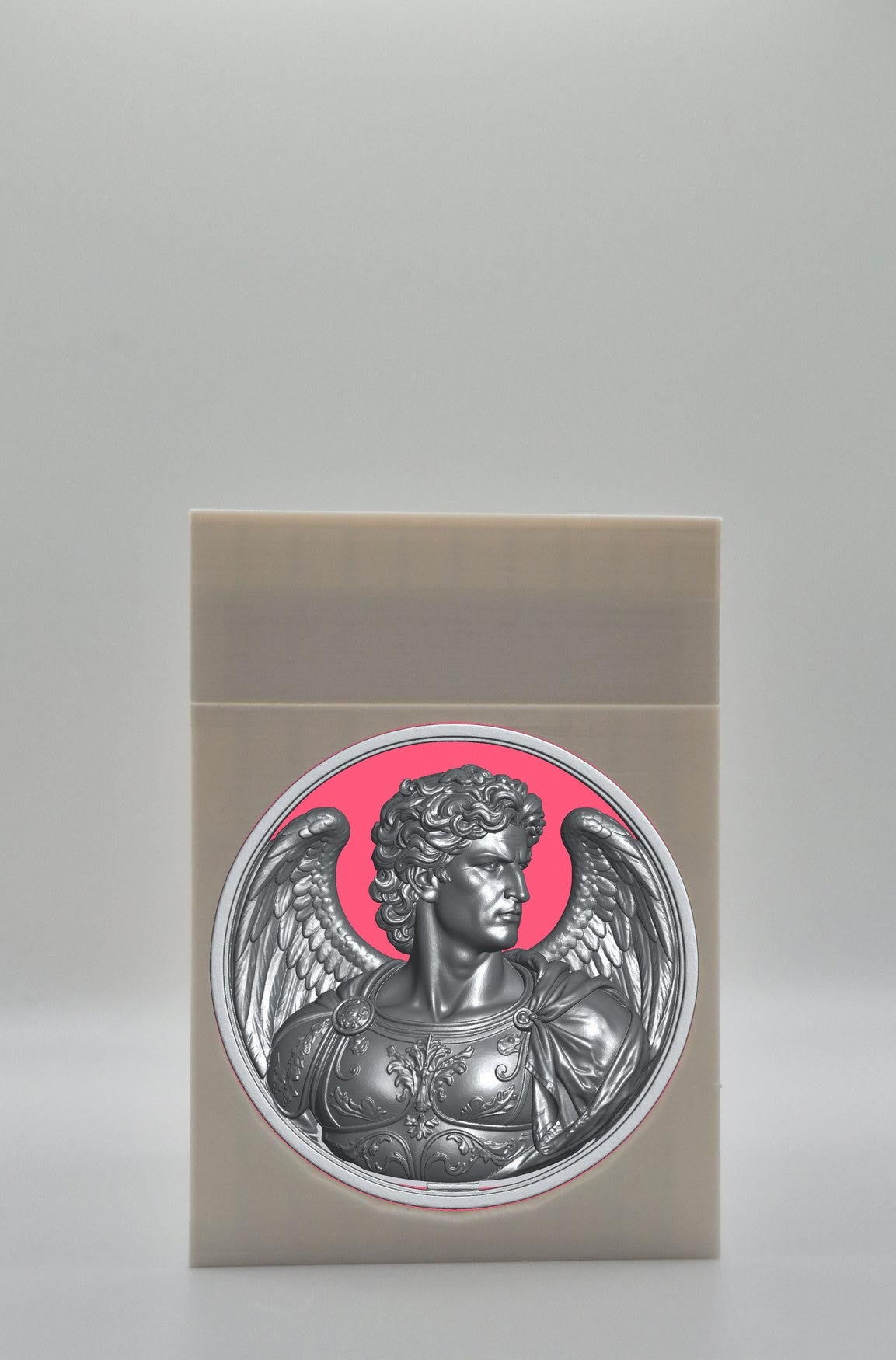 Angel Card Box — White