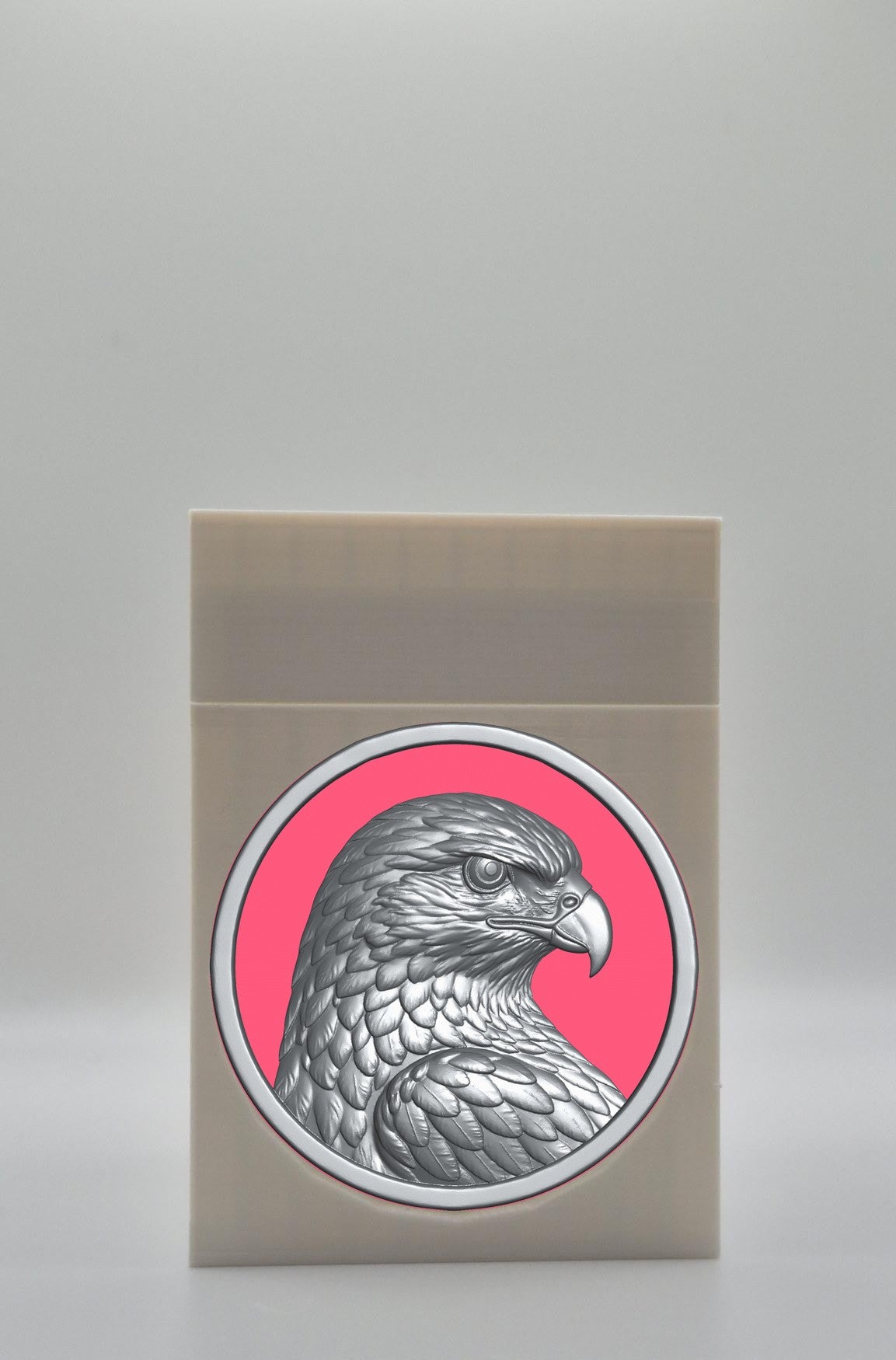 Eagle Card Box — White