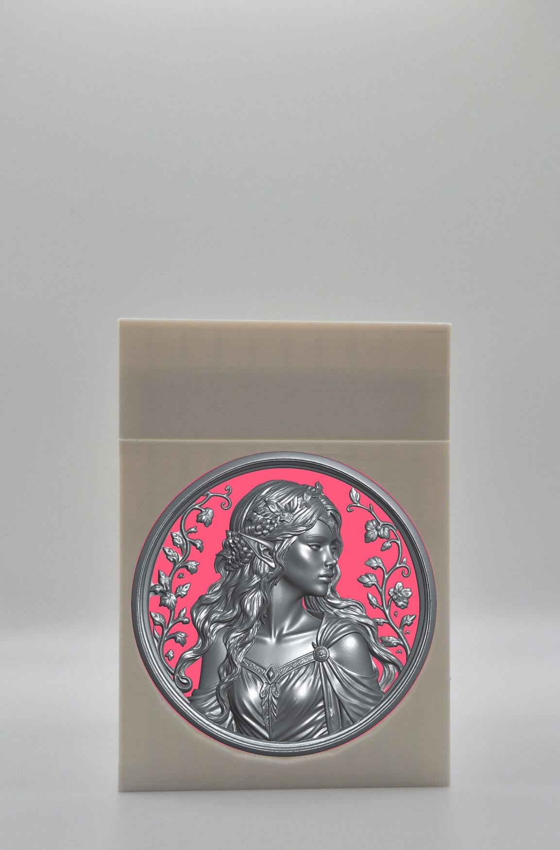 Elf Maiden Card Box — White