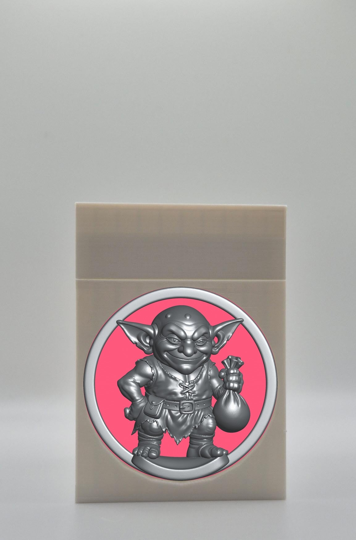 Greedy Goblin Card Box — White