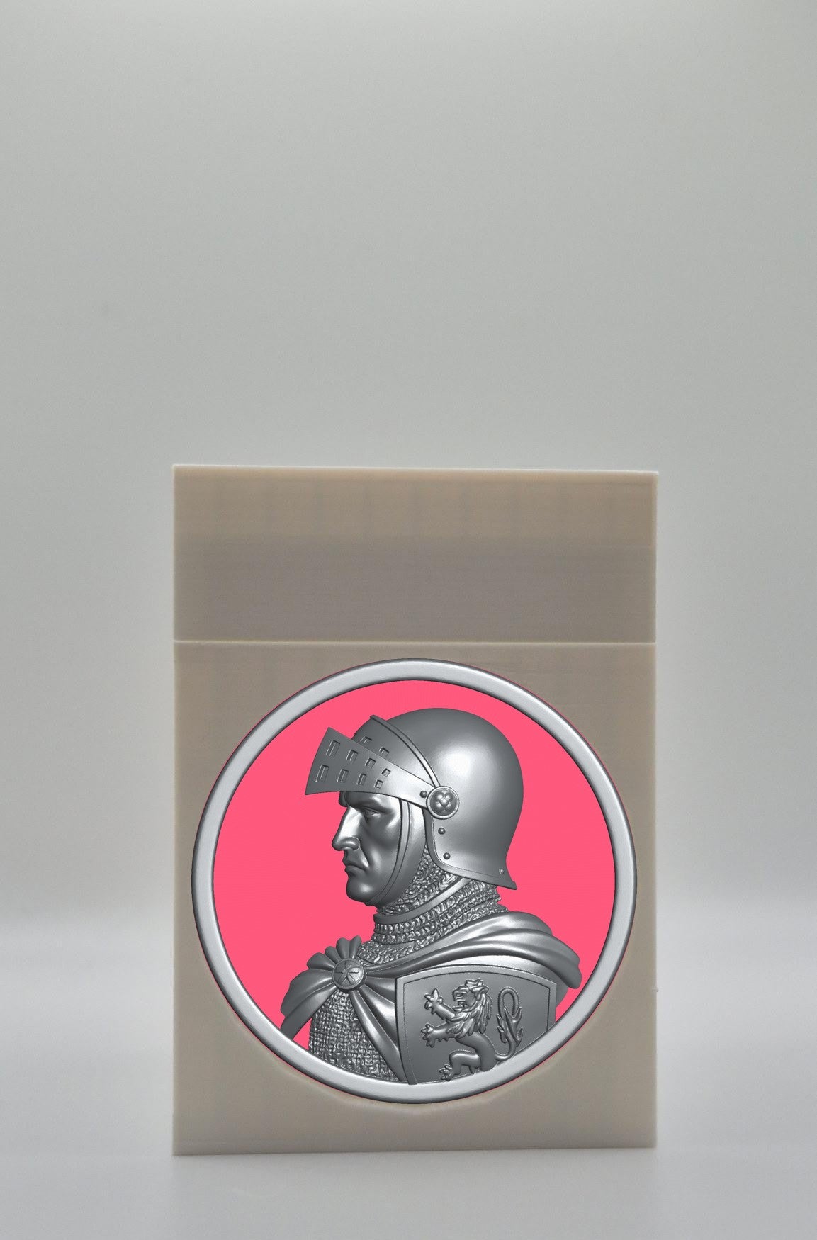 Knight Card Box — White