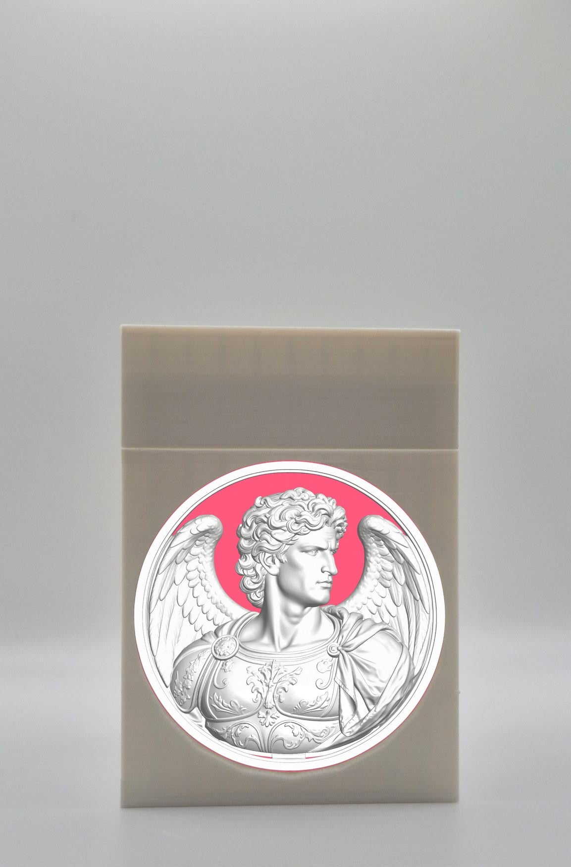 Angel Card Box — White