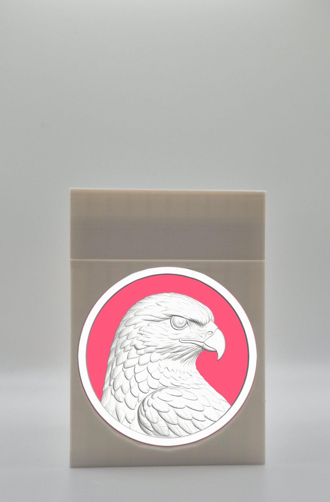 Eagle Card Box — White