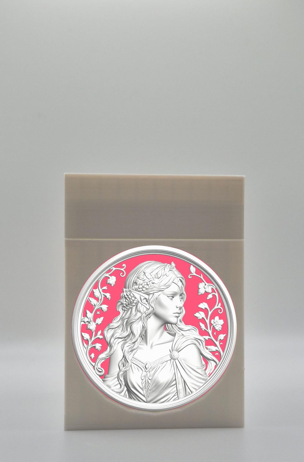 Elf Maiden Card Box — White