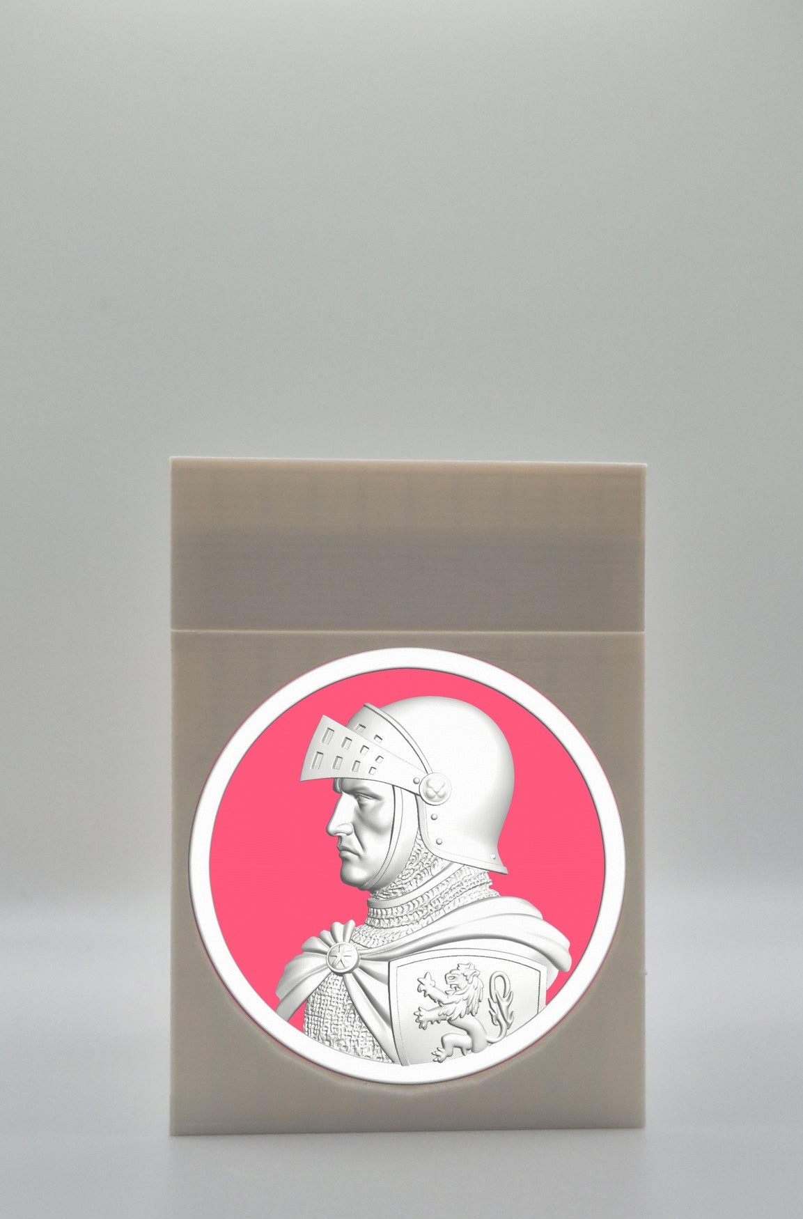 Knight Card Box — White