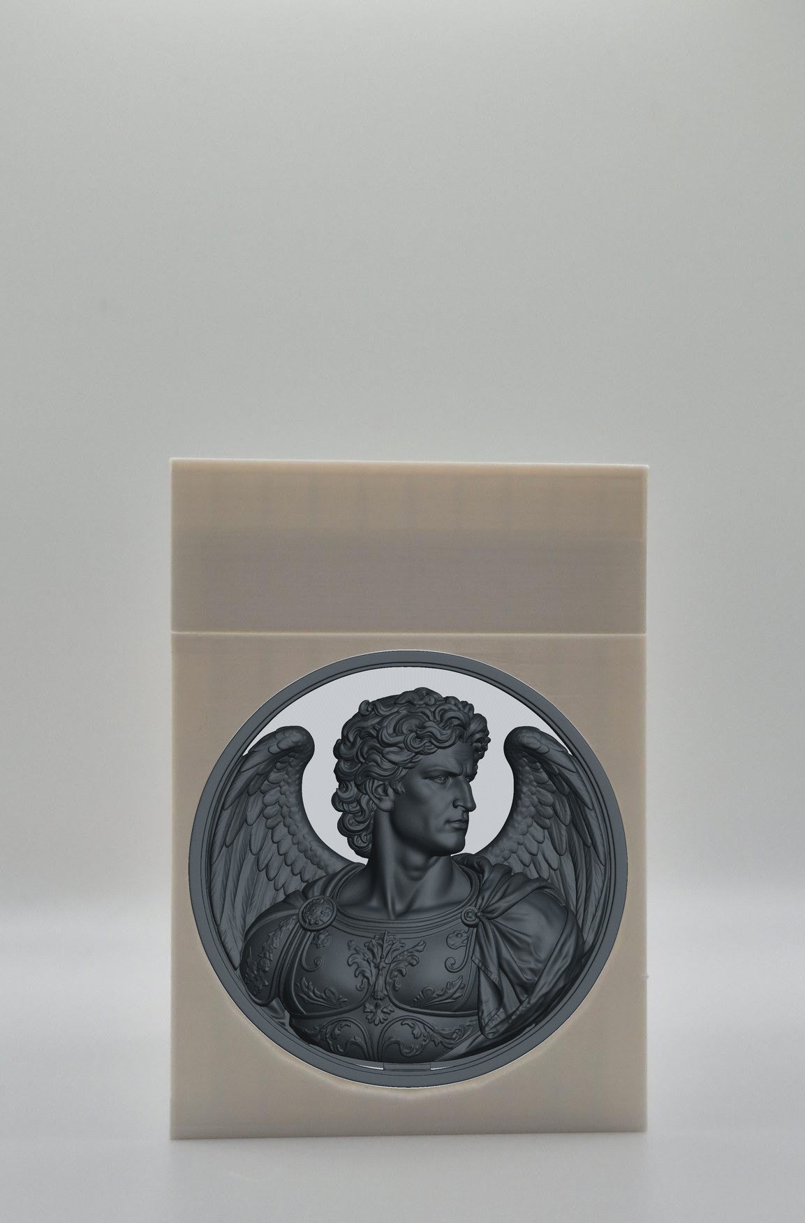 Angel Card Box — White